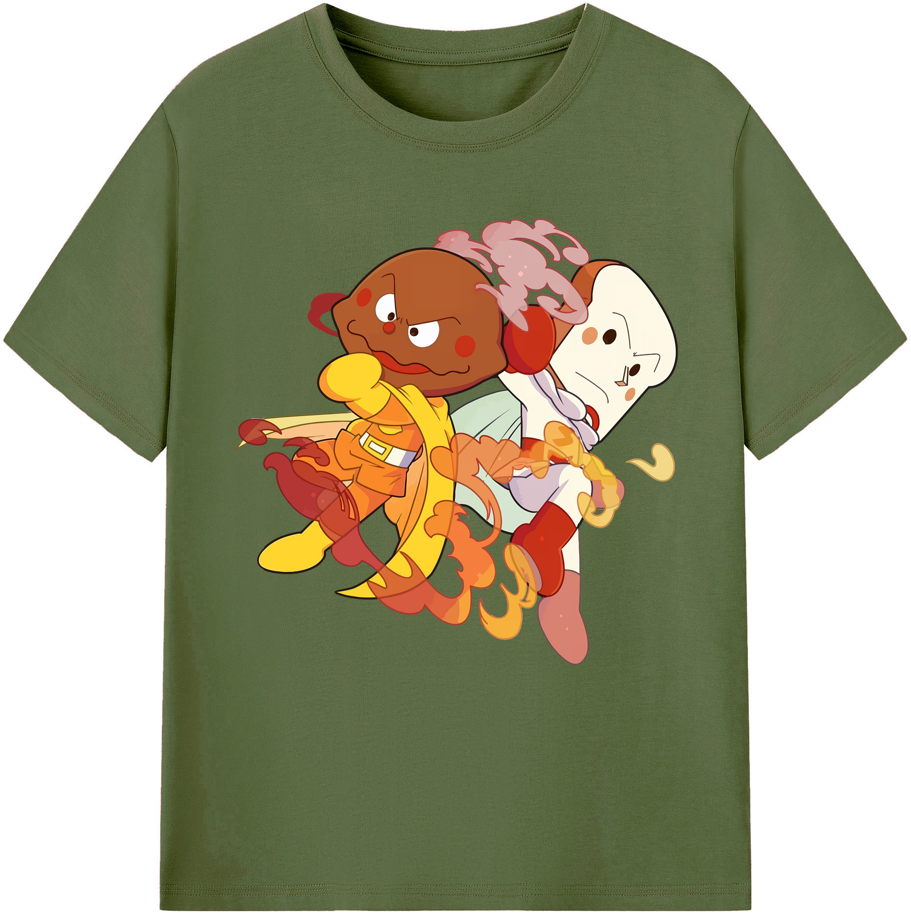 （画像用） アンパンマン Anpanman 綿100％半袖Tシャツ（フロントプリント）